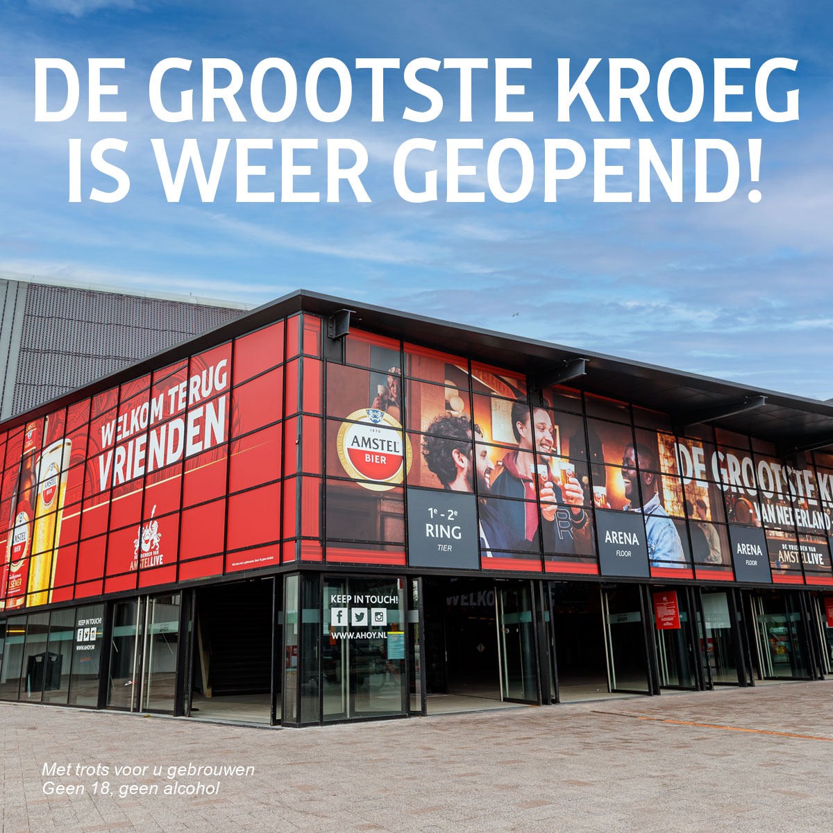 AmstelBier_NL's tweet photo. Vrienden, we zijn begonnen🍻 Wie zien we bij #VVAL22? https://t.co/CfgyAPeIiM
