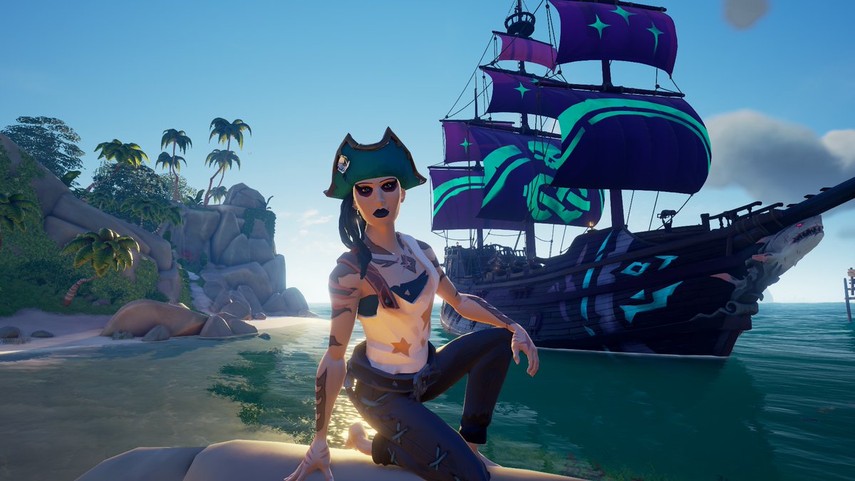 Finally among the owners of these unique sails! 
Happy being a part of this community.
Everything is possible thanks to my beloved companions @destmorr and @Devu100_.

@SeaOfThieves #SeaOfThieves #AffiliateAlliance #BeMorePirate
