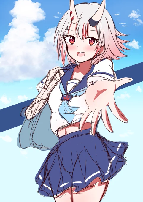 お嬢描きます💪 