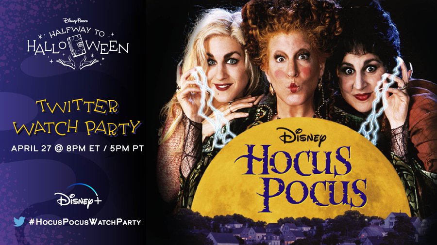 Disney Plus Halloween Collection 2022 Join Hocus Pocus Fans From Around The World For A Special Twitter Watch Party Mickeyblog Com