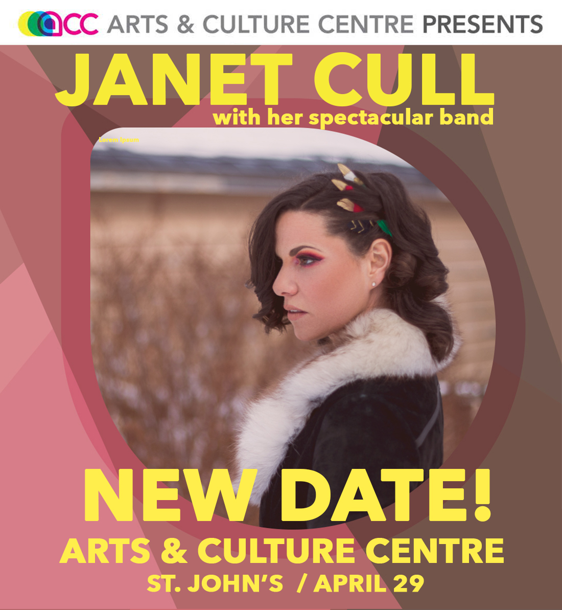 Get your tickets for our <a href="/ACCStJohns/">Arts&CultureCentreSJ</a> show happening on Friday, April 29 (NEW DATE). All ages welcome!
Tickets here: bit.ly/3KEY1fr or purchase at the box office.
Don't miss it!!
#ACCPresents <a href="/NLLiveEvents/">NL Live Events</a>
