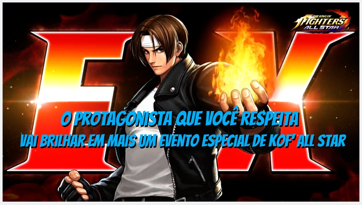 RealMinerRR's tweet photo. Esse é o primeiro evento que marca a introdução de KOF' XV no game da Netmable Inc.

Veja mais no BLOG.

https://t.co/k4PkJkYkxr

#KOFXV #KyoKusanagi #SpecialSignature #EventoEspecial #KOFAllStar #NetmableJapan #SNK #BlogDoRealMiner #ReadyGo https://t.co/mL701B5p4J