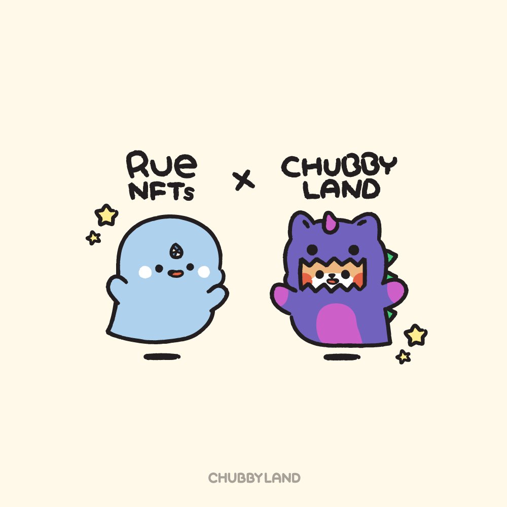 👻Monster Suit NFT x ChubbyLand Giveaway!🐶

We are excited to announce our collaboration with Monster Suit NFT 💫
We're giving out 5 WL spots💎

To enter:
1⃣ Follow <a href="/RueNFTs/">RueNFTs</a> , @MonsterSuitNFT and <a href="/ChubbyLandNFT/">ChubbyLand🌳</a> 
2⃣ Like &amp; RT
3⃣ Tag 2 friends

⌛️Ends in 12hrs