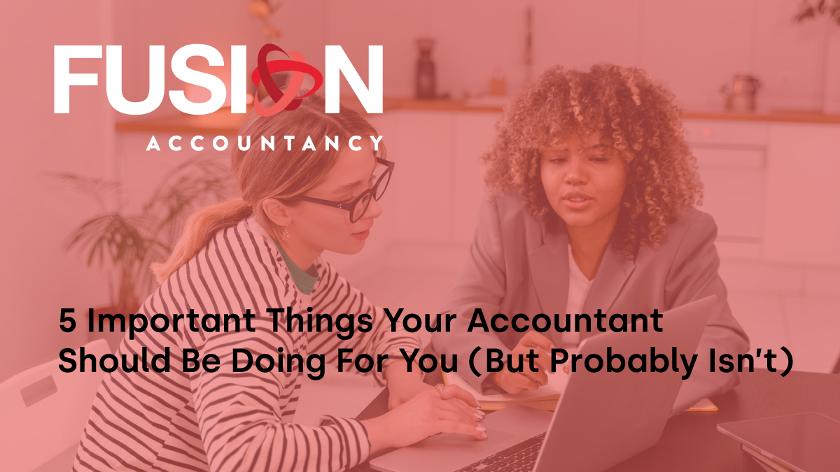 Read our list of 5 things your #accountant should be doing (but probably doesn’t) for you and your business (bit.ly/3OG4itO). 

You can also join our #webinar on how to make your business more #taxefficient this Thur 28 April at 10am @ bit.ly/3Oy55gp.