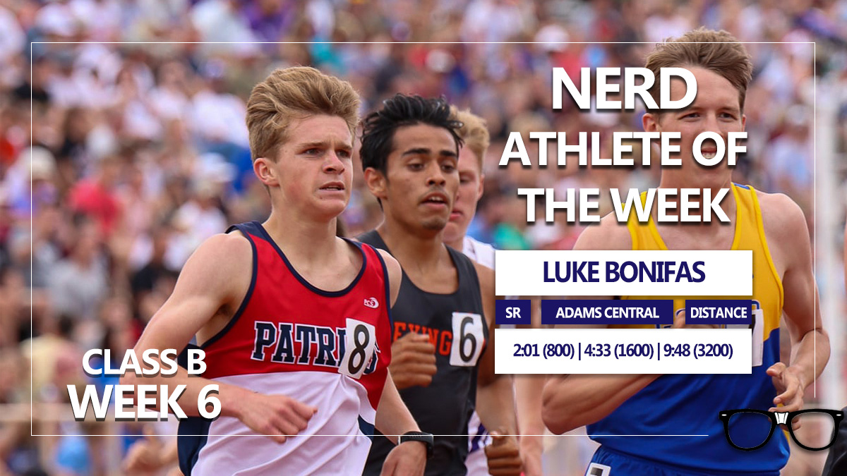 PrepRunningNerd's tweet photo. Congratulations to our B Boys Nerd Athlete of the Week, Luke Bonifas!

@AdamsCentralXC @bonifas_luke https://t.co/LIQ3DFuH5E