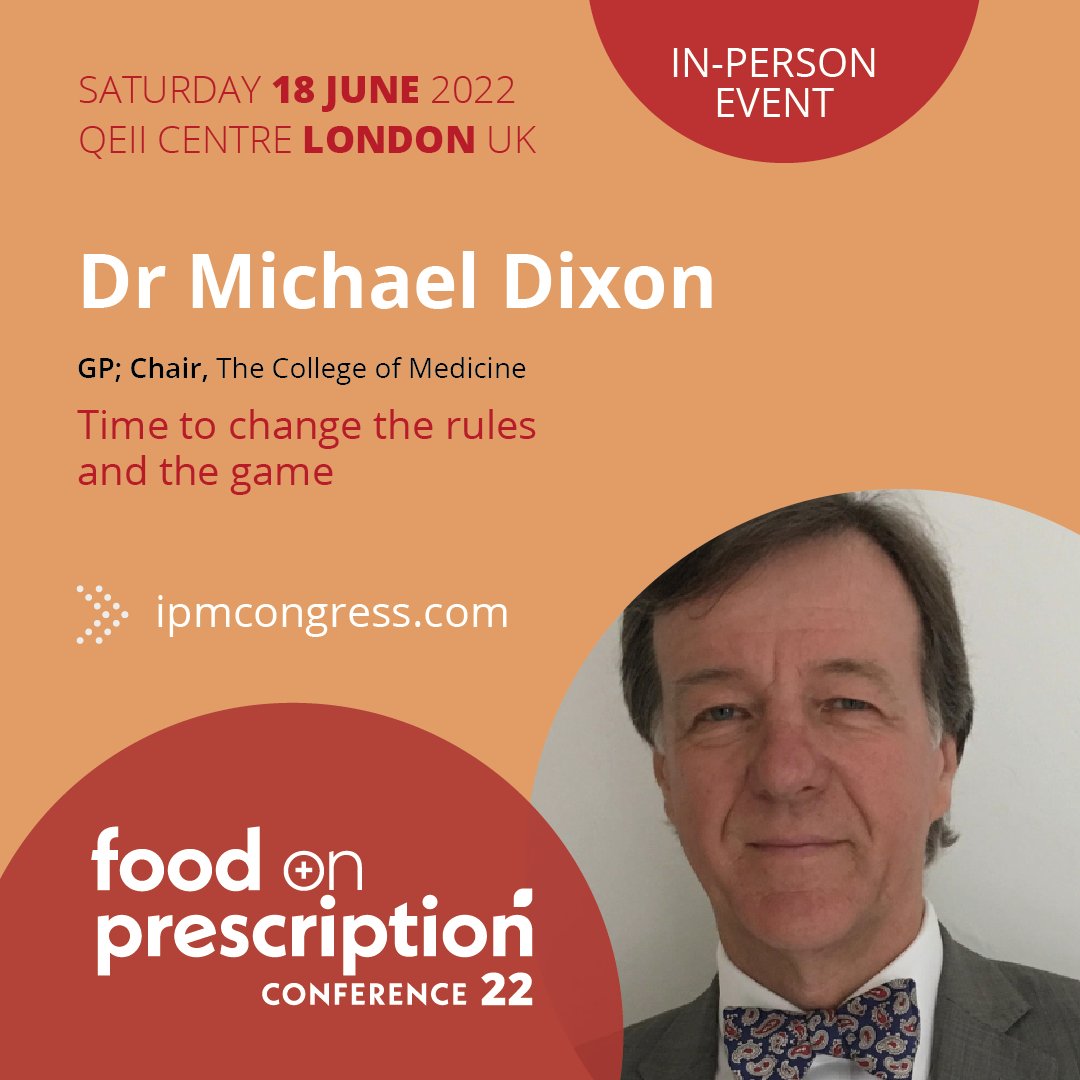 Ready for a healthier, happier population? So are we! We're looking forward to discussing the ways in which the current healthcare system can be vastly improved at the IPM Congress (@ipm_congress) in June. Find out more - and book your tickets here: collegeofmedicine.org.uk/events/#!event…