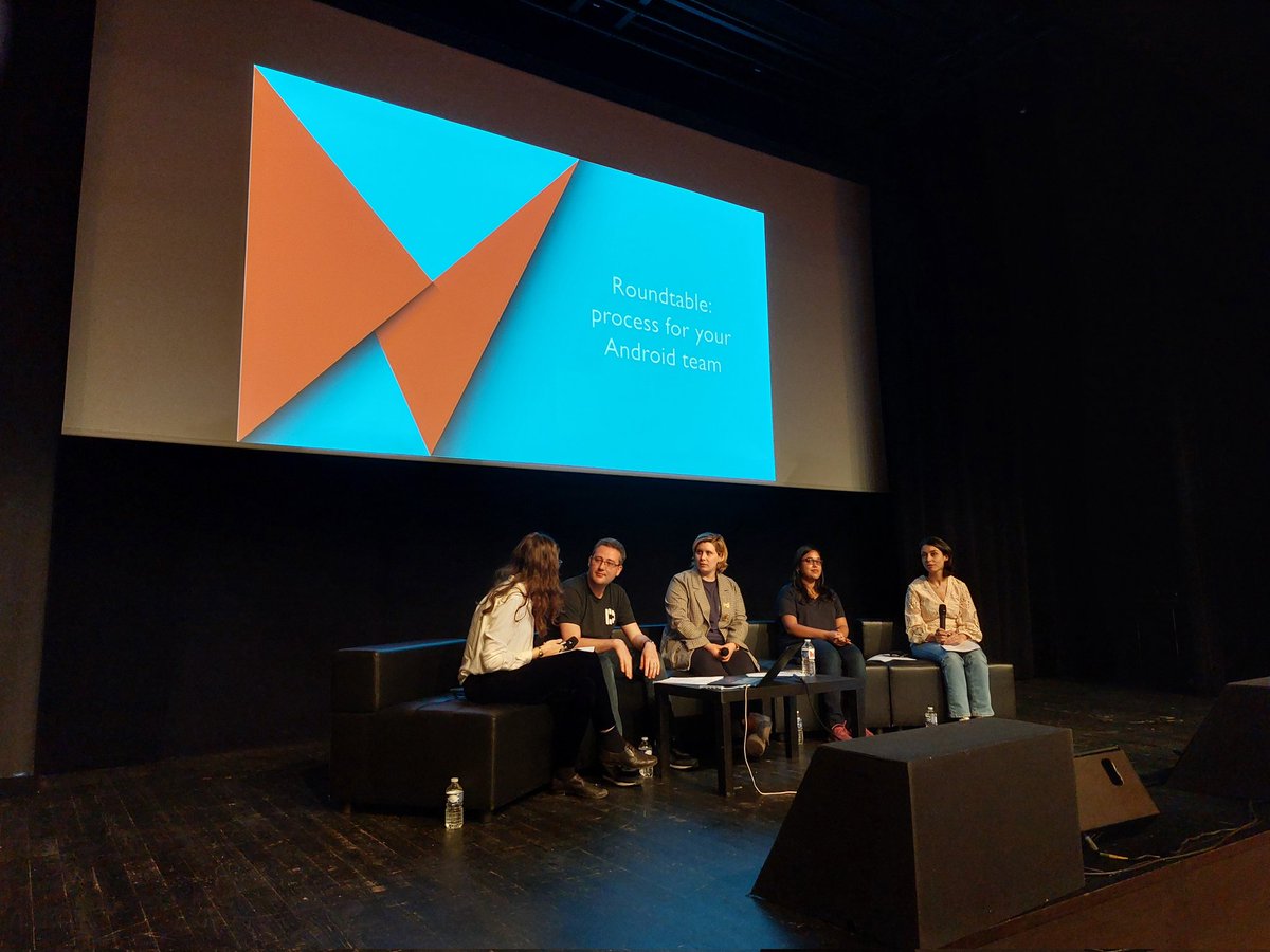 AndroidMakersFR's tweet photo. Roundtable has started! Let's ear how each team is organized 👥 https://t.co/07RgmduqsK
