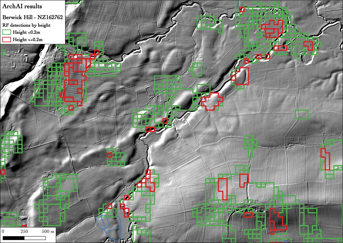In our project for the @ForestryComm we used @EnvAgency #LiDAR data to detect ridge and furrow in Northumberland and assess the preservation of those earthworks. We will present our latest projects and how we create landscape scale solutions at #CIfA2022 this Friday.