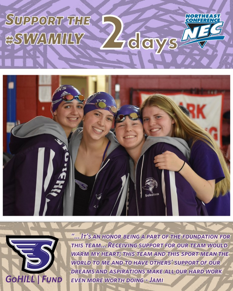 Stonehill Women's Swimming tweet media