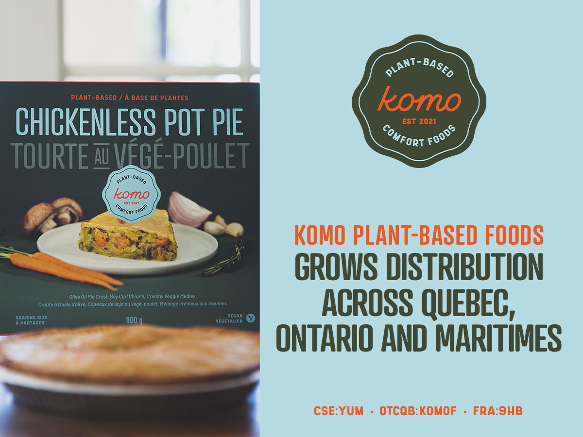 KomoComfortFood's tweet photo. Horizon Nature is now carrying all Komo frozen plant-based products for distribution, with a focus on Quebec and the Maritimes with a growing market in Ontario. Read the full press release here: 
https://t.co/qTywHgvVA1 https://t.co/ayWUKSLl5D