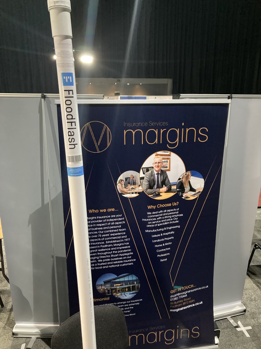 marginsins's tweet image. All set up for tomorrow’s #LLE2022 in Burnley #Expo #Networking