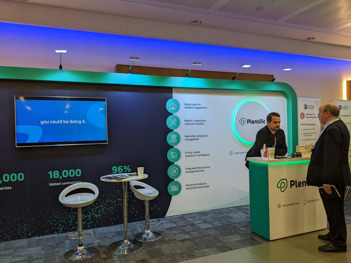 FoH_Conference's tweet photo. Great to have @Plentific at #Housing22! Say hello to them at stand 2. https://t.co/A1xtWzH8LN