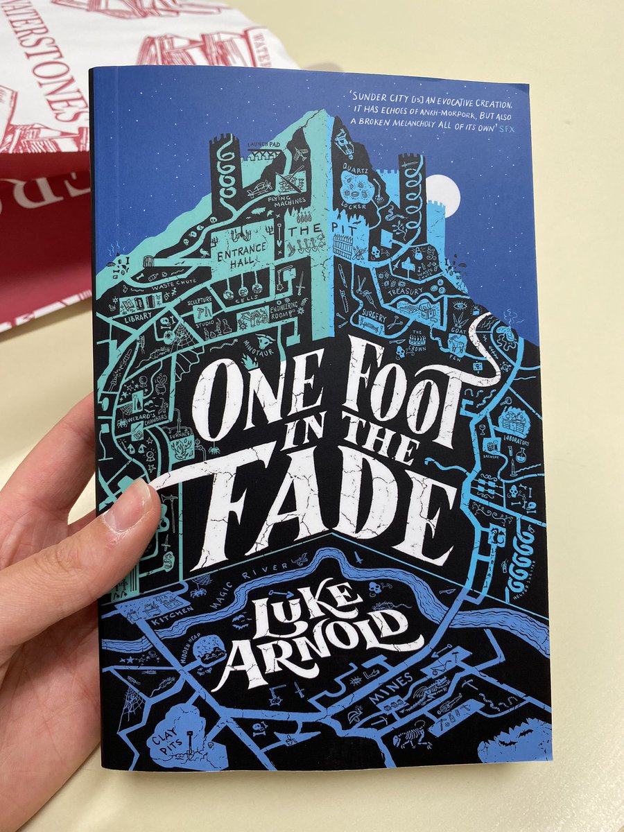 IndiaReadsALot's tweet photo. Latest book purchase! I love this series so much and can’t wait to continue the story! Book 2 had me so excited for this next instalment! @LongLukeArnold #onefootinthefade https://t.co/N5qy4BtfpA