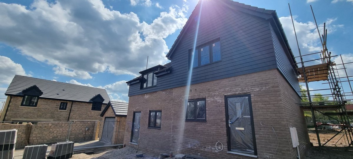 And to finish off the day, site 3 in #Tickenham <a href="/Alliance_Homes/">Alliance Homes</a> with <a href="/WoodstockHomes/">Woodstock Homes</a>