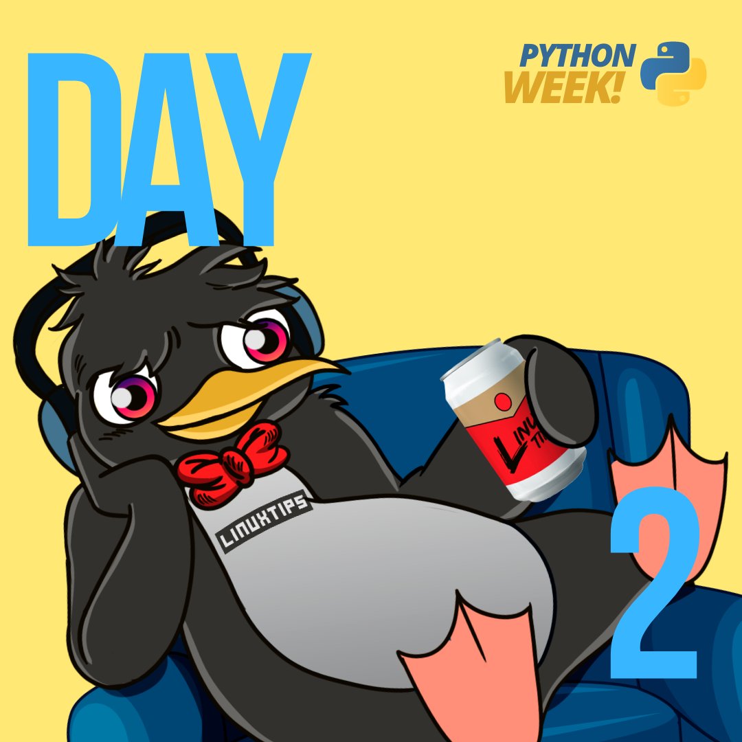 LINUXtipsBR's tweet image. No segundo dia de #Pythonweek, vamos dar seguimento ao projeto "beerlog" adicionando um api!
Para isso vamos aprender sobre o FastAPI, um framework Python que implementa o protocolo ASGI.
A live acontece às 14hr no canal do Youtube ou Twitch da LINUXtips!