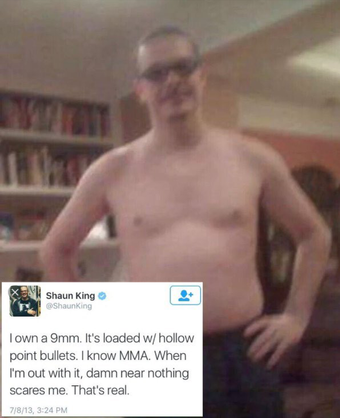 JackPosobiec's tweet photo. Careful boys, we got an Original Gangster over here https://t.co/4PpnG43JF2