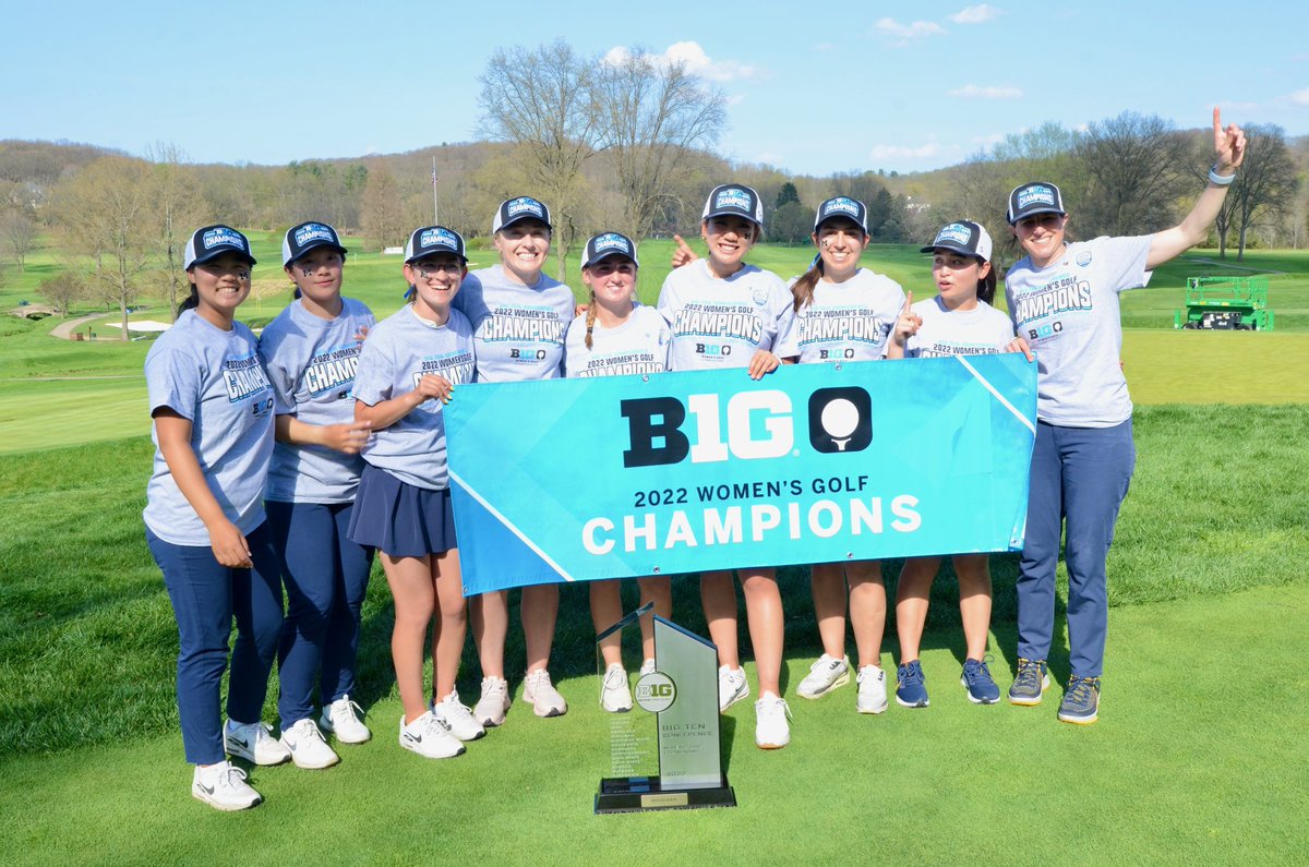 Big Ten Champs! 🏆💛💙