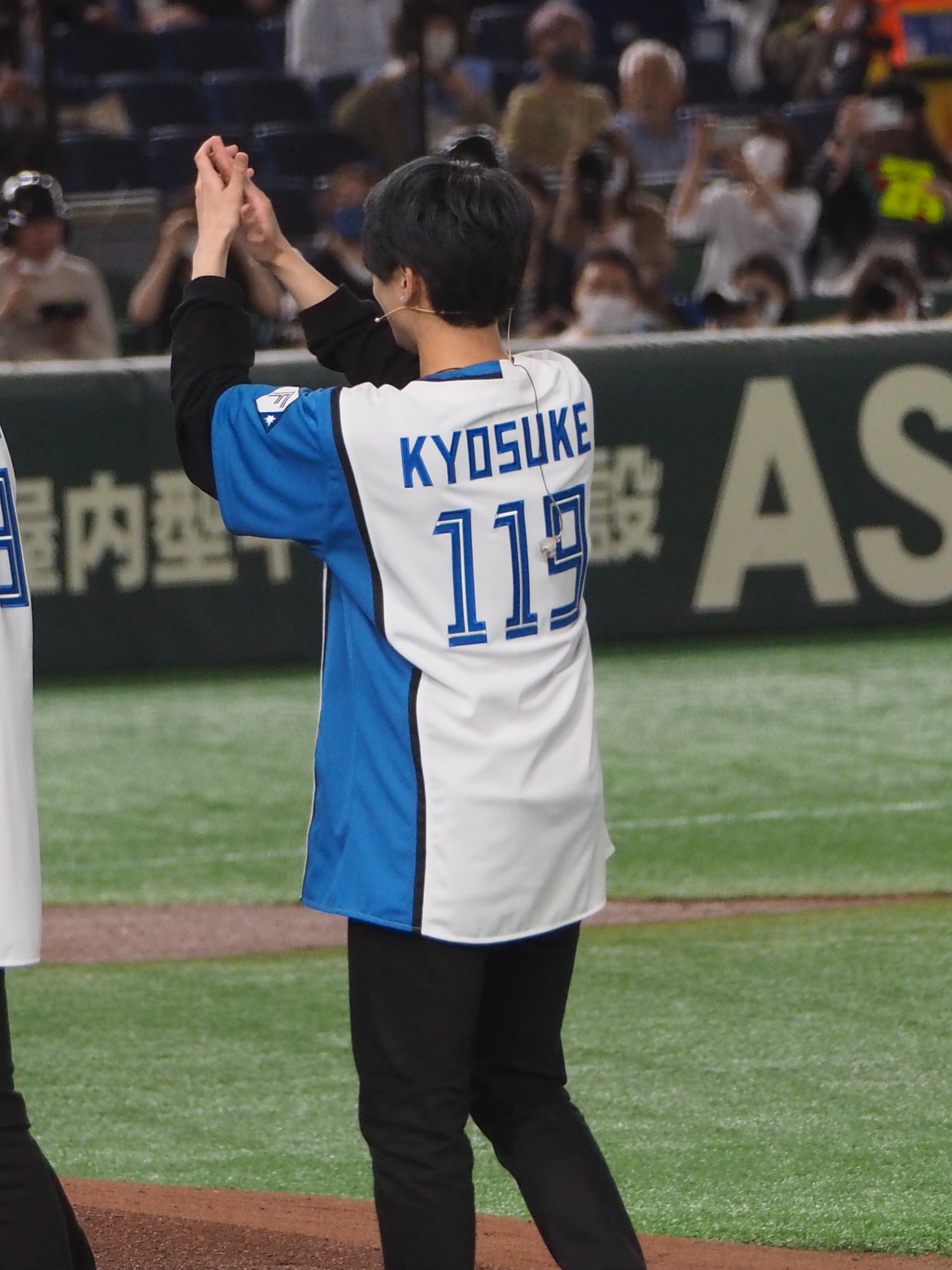 INI 藤牧京介 メッシュユニフォーム INI XQUARE 藤牧京介 メッシュ