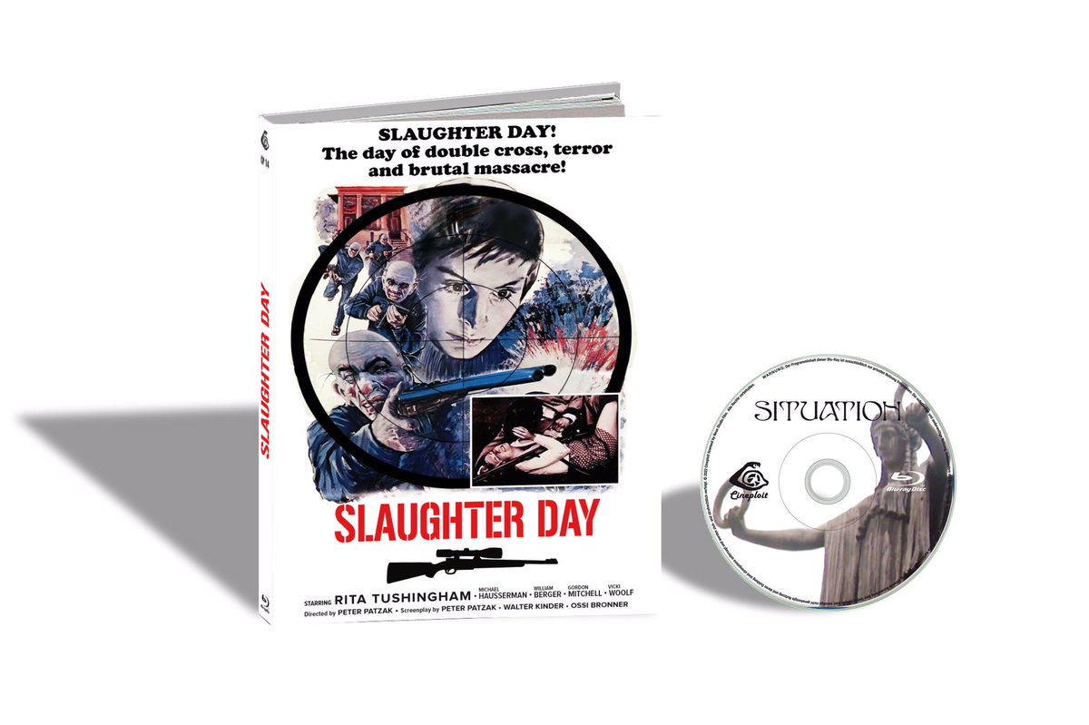 CineploitDiscs's tweet photo. Situation aka Deadline aka Luger Calibro 9: Massacro per una Rapina aka Slaughter Day by #peterpatzak Interview w DOP and Scriptwriter #walterkindler legendary Austrian DOP #bluray #mediabook out May 27th #cineploit #cineploitdiscs #williamberger #gordonmitchell #ritatushingham https://t.co/ynXfAN2KLH