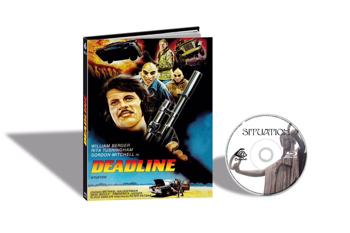CineploitDiscs's tweet photo. Situation aka Deadline aka Luger Calibro 9: Massacro per una Rapina aka Slaughter Day by #peterpatzak Interview w DOP and Scriptwriter #walterkindler legendary Austrian DOP #bluray #mediabook out May 27th #cineploit #cineploitdiscs #williamberger #gordonmitchell #ritatushingham https://t.co/ynXfAN2KLH