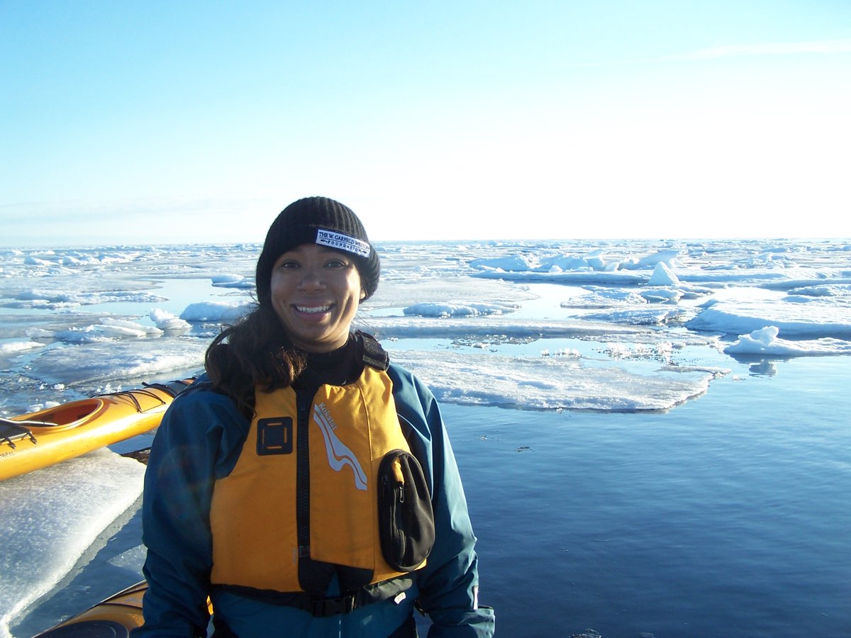 arctic_in's tweet photo. Recap: Learn about Emily Choy @Emily_S_Choy & her work on #Arctic wildlife conservation, specifically thick-billed #murres and #beluga whales, & her time as a scientist in search of the #Franklin ships, the #Erebus and #Terror https://t.co/wOfQ1jiYQS https://t.co/f4Izi35R6h