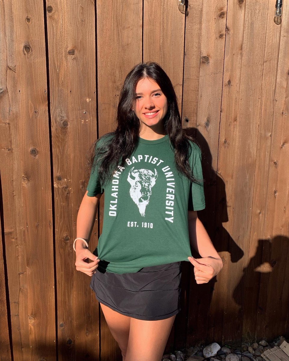 allie_stricker's tweet photo. I’m so excited and blessed to announce my verbal commitment to play volleyball and continue my education at Oklahoma Baptist University! A huge thank you to God, family, coaches, friends, and teammates for helping me get here. Go Bison!💚 @OBU_Volleyball https://t.co/s7cmUcwW4C