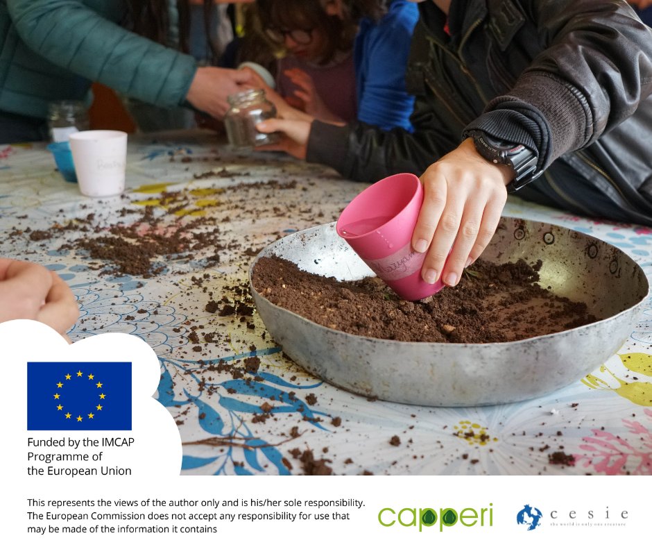 Usar la #RA per apprendere dalla #natura. Questo l'obiettivo del #workshop guidato dai formatori C&amp;C Apple Premium Reseller e ospitato dalla La Piccola Casa nel Bosco crescere in natura di #Palermo. @cesieong #CAPPERIproject #PAC #agricoltura #IMCAP <a href="/EUAgri/">EU Agriculture🌱</a>