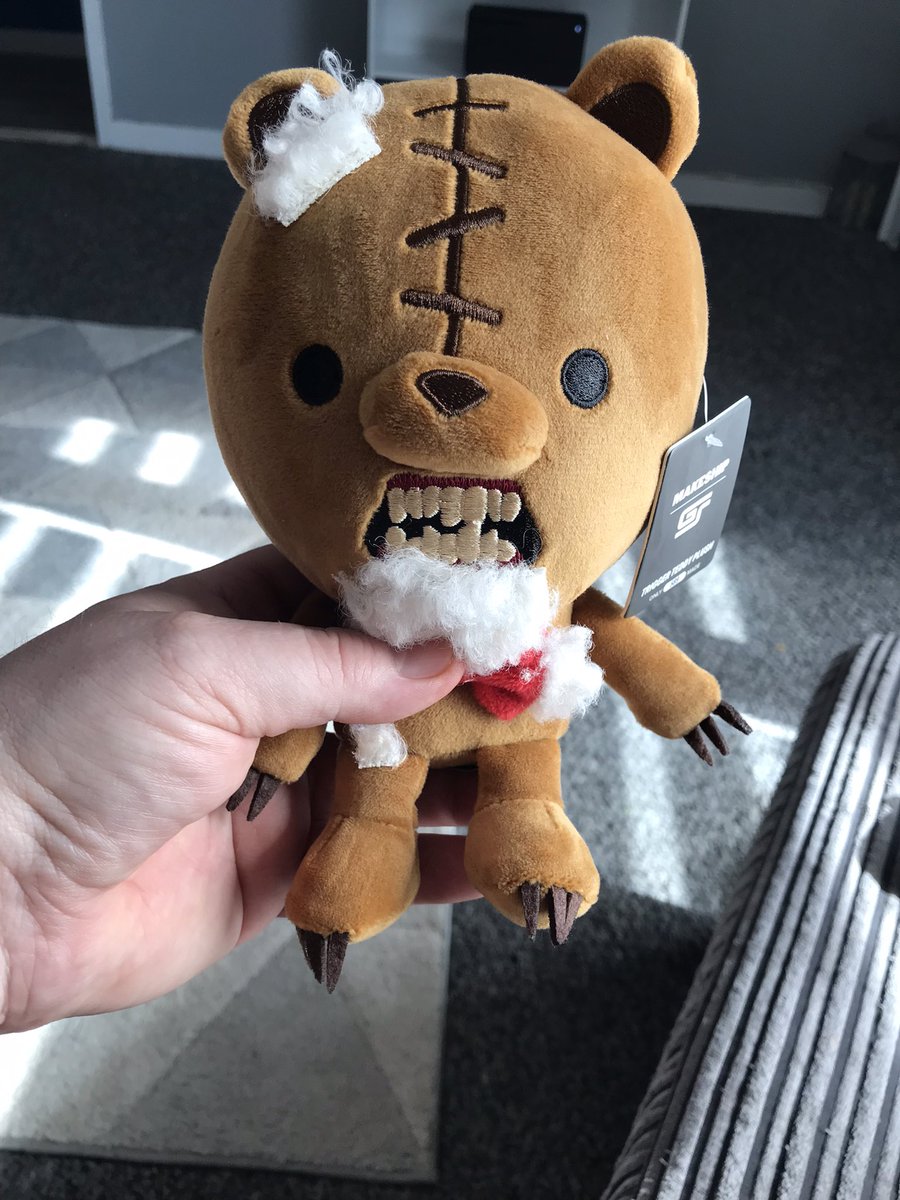 Martin76x's tweet photo. My son got this #TriggerTeddy from @DarkDeceptionDD  By @GlowstickEntmt  via @Makeship  Today  

#DarkDeception #TriggerTeddy #Makeship https://t.co/z4AVqtnZK1
