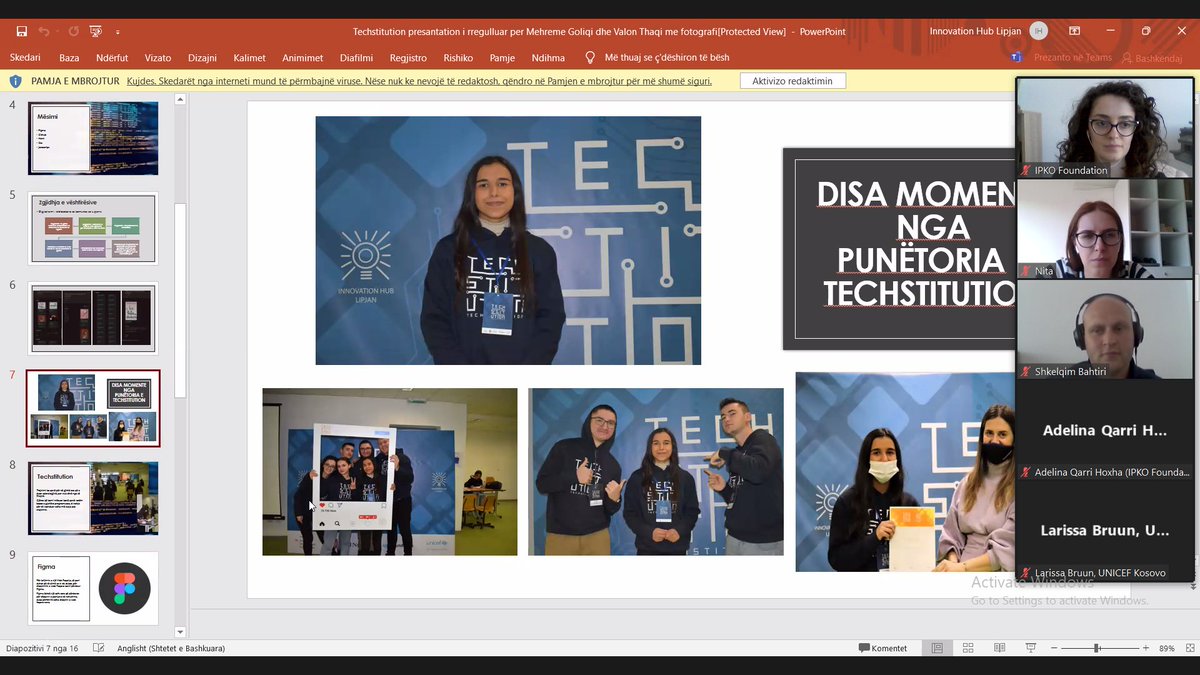 thefoundation_h's tweet photo. Today was launched the platform for digitalization of #libraries in Lipjan, designed during #Techstitution, which empowers youngsters w/ ICT skills. The platform aims to facilitate students access to books & to support school librarians to provide easier management of the books. https://t.co/nKgPvaD0Sv
