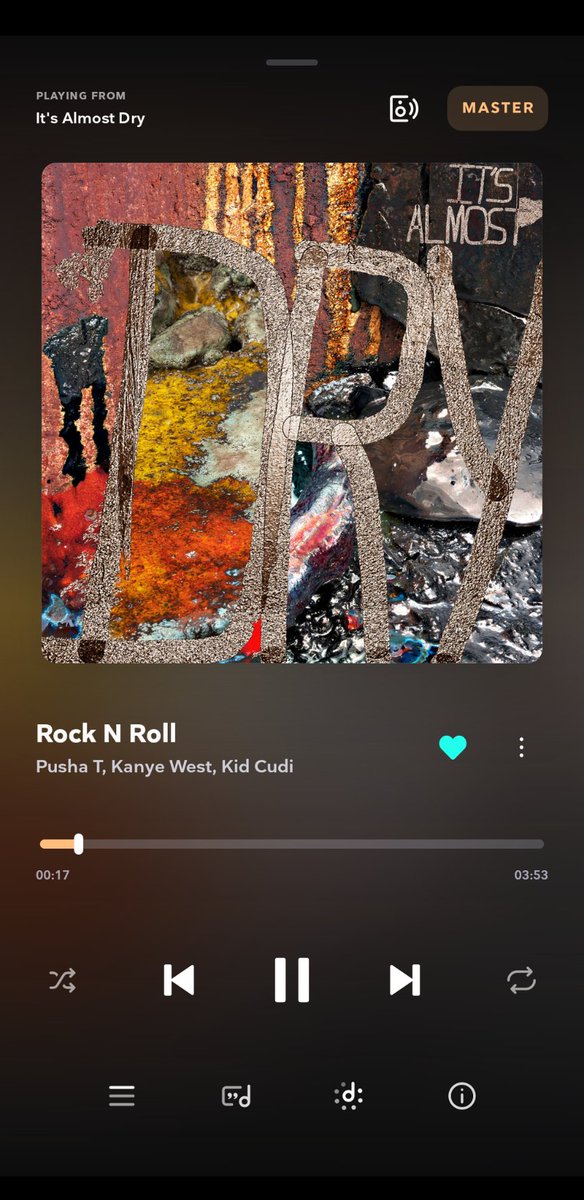 itsngoro's tweet photo. This song is just perfect @PUSHA_T #rocknroll #AlmostDry https://t.co/FEtTHZcrkk