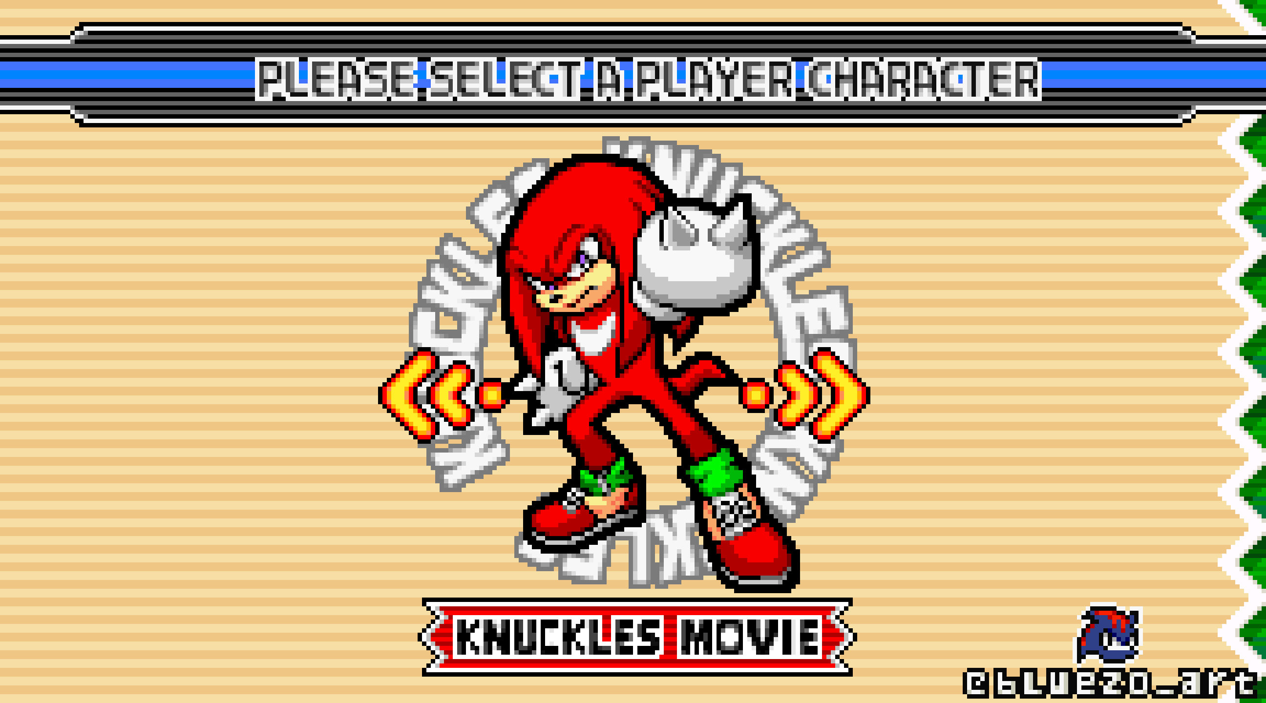 Movie Sonic (Sonic 3 Sprite Style) by SilvsSuni on Newgrounds