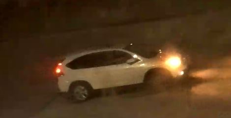 Knoxville_PD's tweet photo. Help us identify the individual captured in these photos. He stole a catalytic converter from a car located at a business in the 2200 block of Sycamore Drive on April 16 at around 10 p.m. The car he’s driving appears to be a 2012-14 Honda CR-V. https://t.co/dMwXwpXw9U