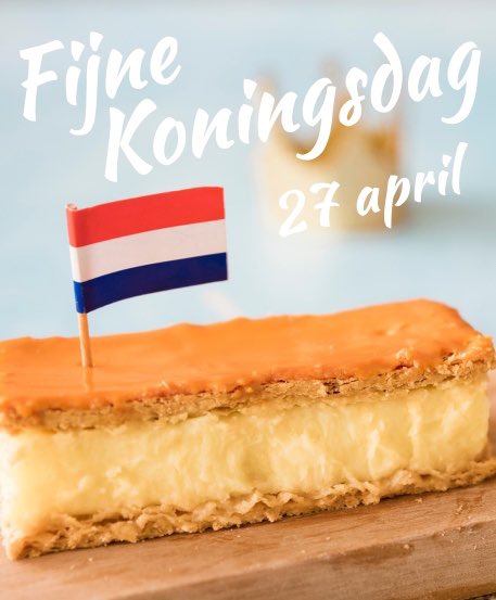 Ivm Koningsdag zijn wij 27 April gesloten. Gezellige Koningsdag 🇳🇱🧡👑 allemaal.