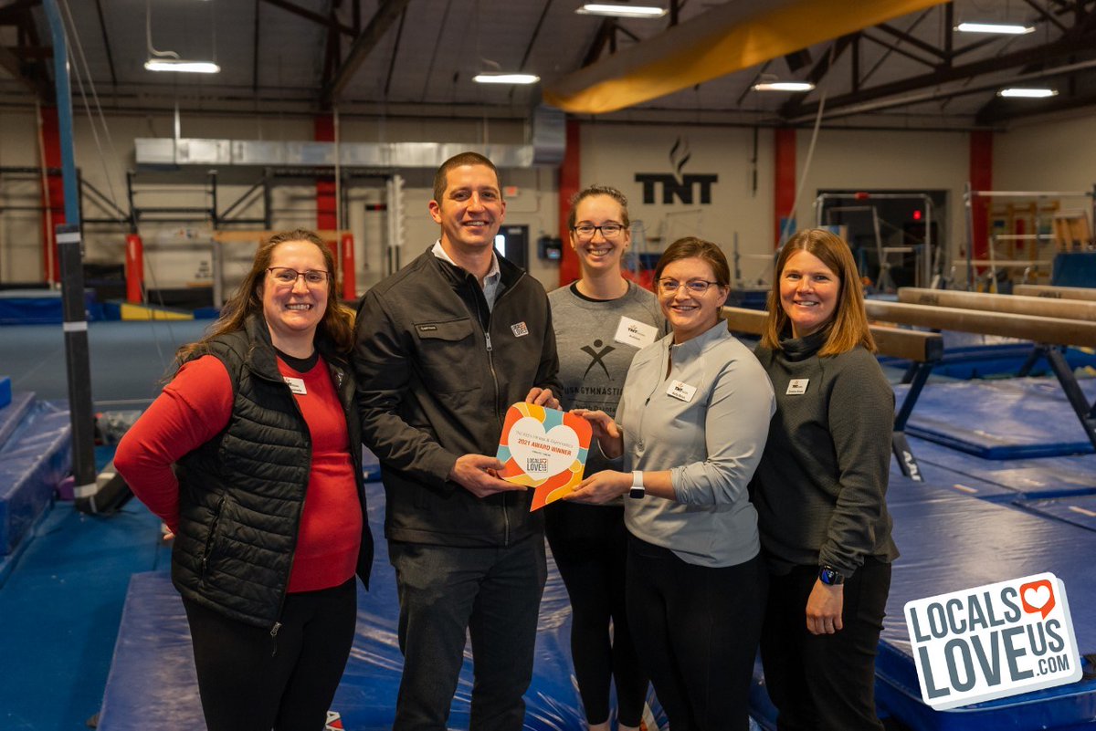 Thanks to your vote, we won the "Gymnastics/Tumbling" category for <a href="/LocalsLoveUs/">Locals Love Us</a> 
We are so grateful for the support our community gives us! Thank YOU for choosing <a href="/TNTKidsFitness/">TNT Kid's Fitness</a>! 
#LocalsloveusFargo #gymnatics