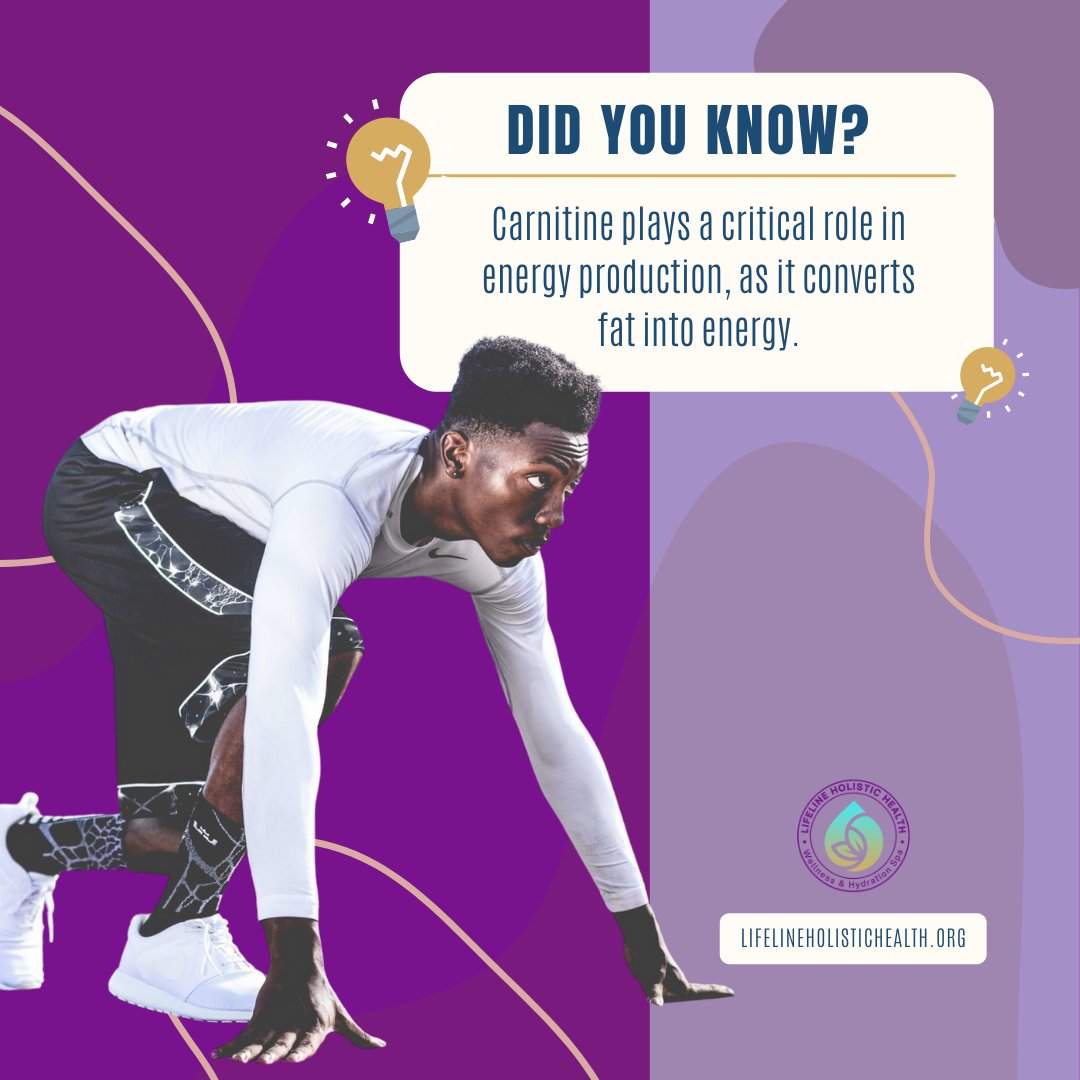 And yes, well in fact, our LipoMino Injection does contain Carnitine. To know more about other Vitamin Injections and Booster Shots we offer, visit us at lifelineholistichealth.org, or drop by the spa anytime!

#lifelineholistichealth #wellnessspa  #douglasvillefitness #boostershots