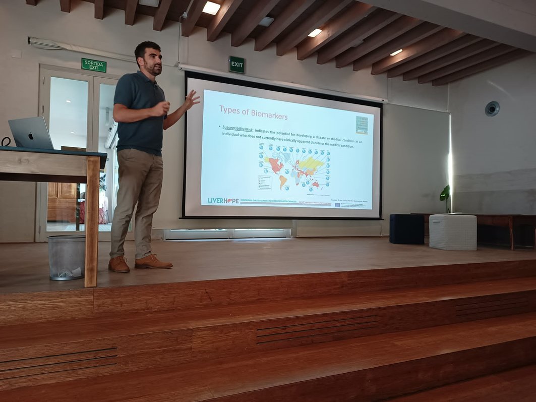 LIVERHOPE (@liverhope_h2020) on Twitter photo Adrià Juanola speaking at the <a href="/LiverHope_h2020/">LIVERHOPE</a>  SYMPOSIUM ON #BIOMARKERS IN #DECOMPENSATED #CIRRHOSIS, 26th-27th April 2022 - Empúries, Catalonia, Spain Adrià Juanola speaking at the <a href="/LiverHope_h2020/">LIVERHOPE</a>  SYMPOSIUM ON #BIOMARKERS IN #DECOMPENSATED #CIRRHOSIS, 26th-27th April 2022 - Empúries, Catalonia, Spain