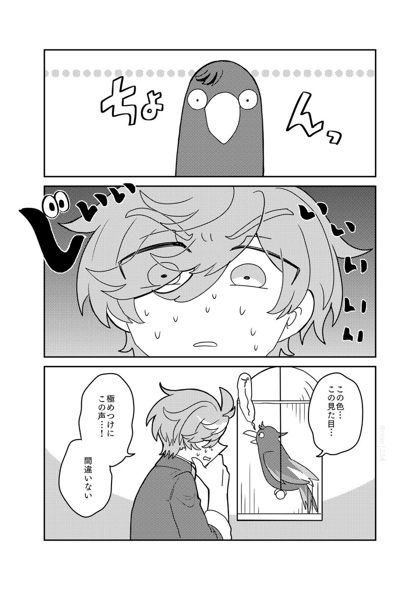 【にじさんじ】エデン組と南国の鳥の漫画1/2
⚠︎二次創作です⚠︎モブのロレ上司が出ます⚠︎

#イロ絵す #AXIART #まめねことレオス 
#絵バンス #レインの依頼書 