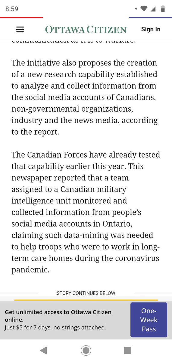 Tree24760236's tweet photo. So now that @elonmusk owns twitter, my Canadian government cant use their military propaganda wing us on the platform anymore? https://t.co/tG1Q4pAiYO