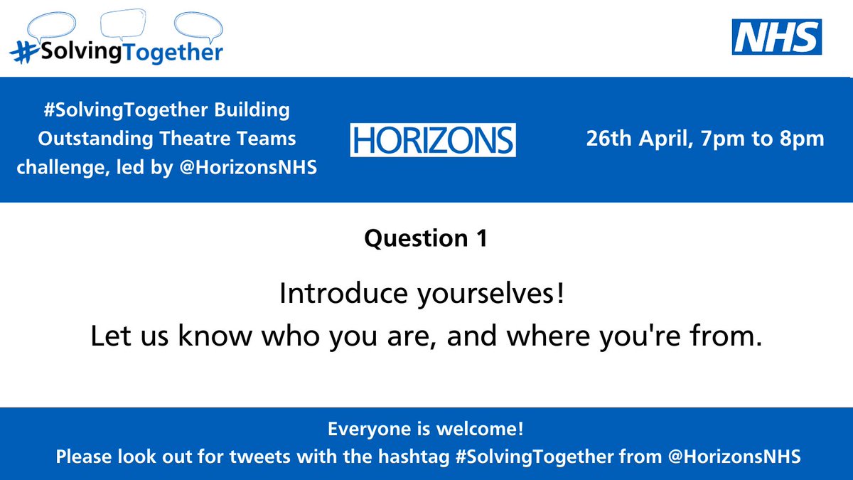 NHS Horizons tweet media