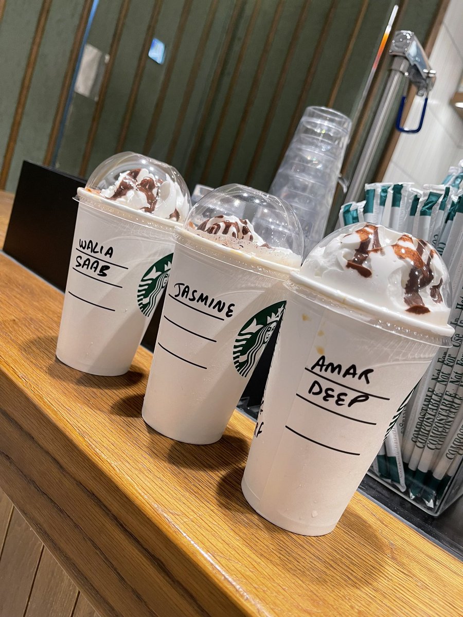 iAmardeepSingh's tweet photo. Had an amazing experience at @StarbucksIndia , Gajraula . Very polite and friendly staff . Specially Mohd. Aamir &amp; vinay . https://t.co/ZUEG6sETPb