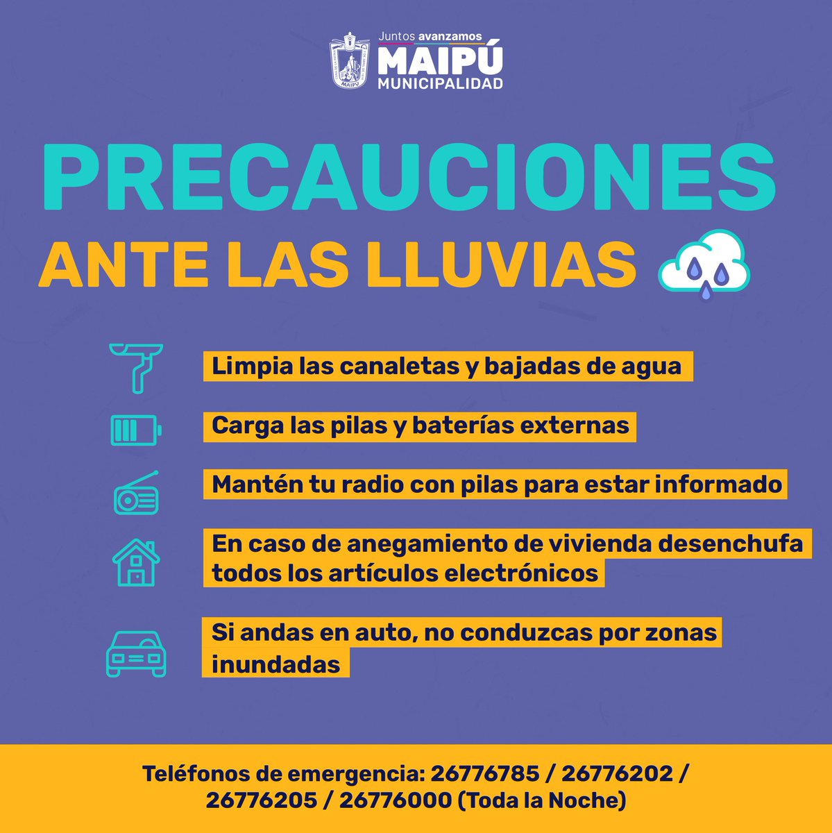 Municipalidad de Maipú tweet media