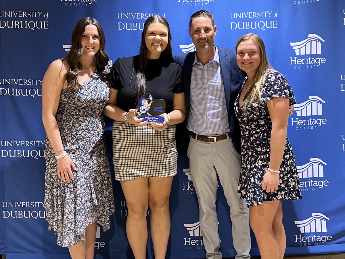 Last night we said goodbye to 3 very special young ladies!!! Megan Gille, Kaylee O’Donnell, Courtney Olson will all be graduating this weekend. I just want to say thank you - these 3 have set the standard for our program. #proudcoach #UDgolf