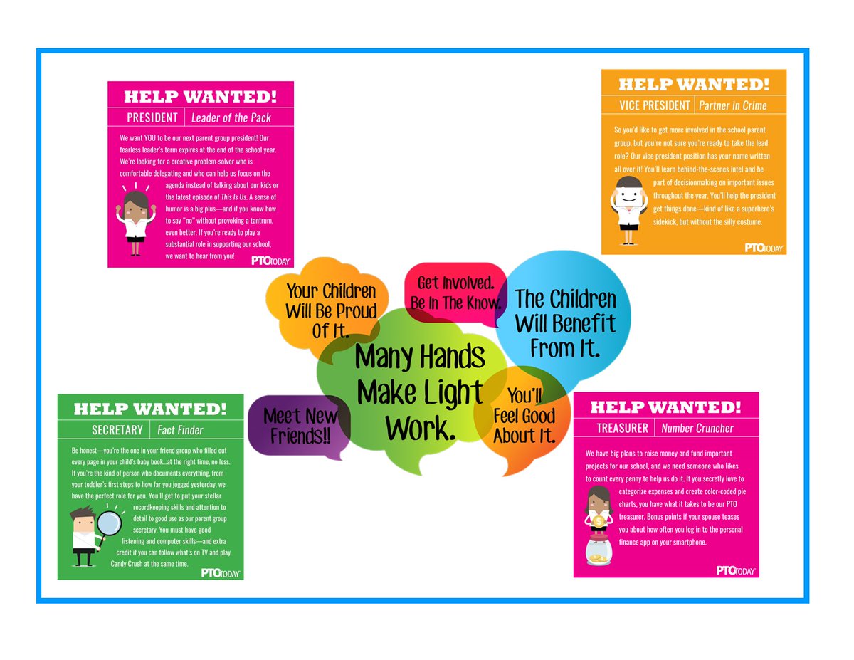 The PTO needs you! Please consider getting involved.