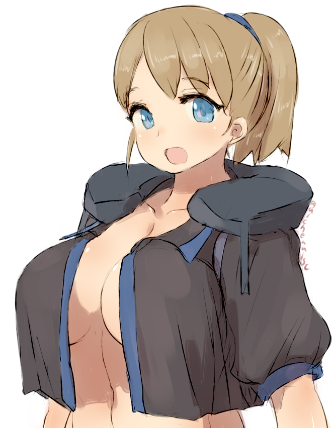 イントレピッド(艦隊これくしょん) 「4/26はイントレピッドの進水日ですね(再掲) 」|鳥アルケラのイラスト
