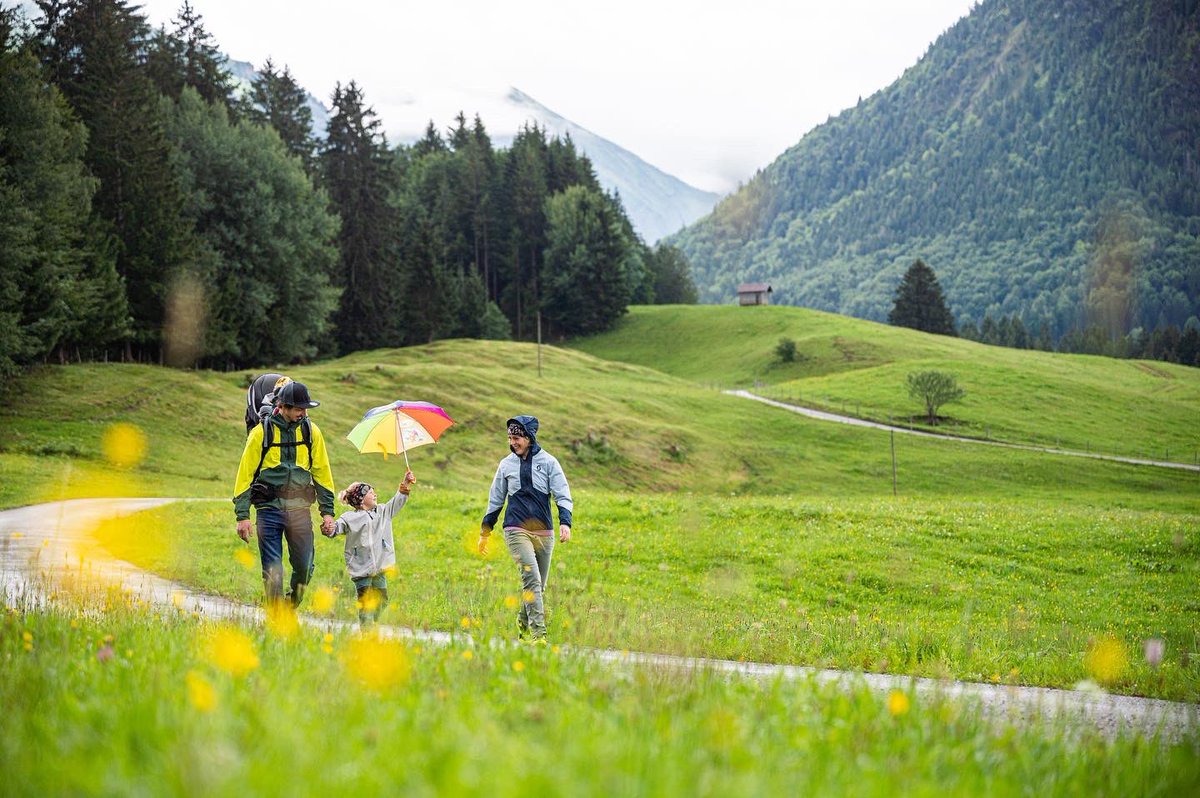 Durch den Regen tanzen in Oberstdorf. ☔️🥰