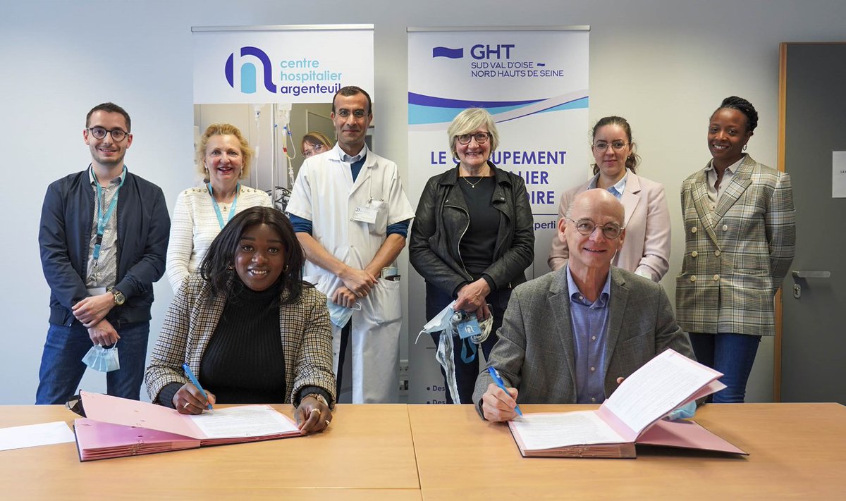 #Cancer I Le <a href="/CH_Argenteuil/">Hôpital d'Argenteuil</a> s'est associé avec l'association #CAMI Sport et Cancer, pour développer des programmes de thérapie sportive destinées à nos patients atteints de cancer.

Objectif ✅ Faire de la thérapie sportive un atout dans la lutte contre le cancer.