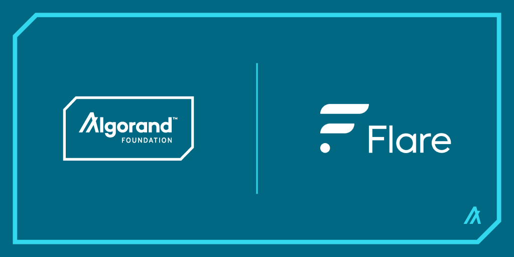 AlgoFoundation's tweet photo. We're excited to welcome @FlareNetworks to the Algorand ecosystem. Creating and developing key DeFi infrastructure with a bridge to Bitcoin, opening up opportunities for further collaboration and innovation. #GreenCrypto #AlgoFam https://t.co/0vkPlB7PXo
