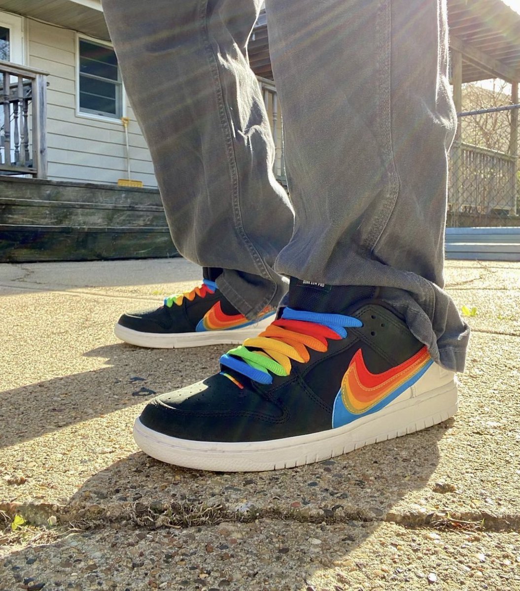 nicekicks's tweet photo. laced up 🎨 https://t.co/zVjTvfER72