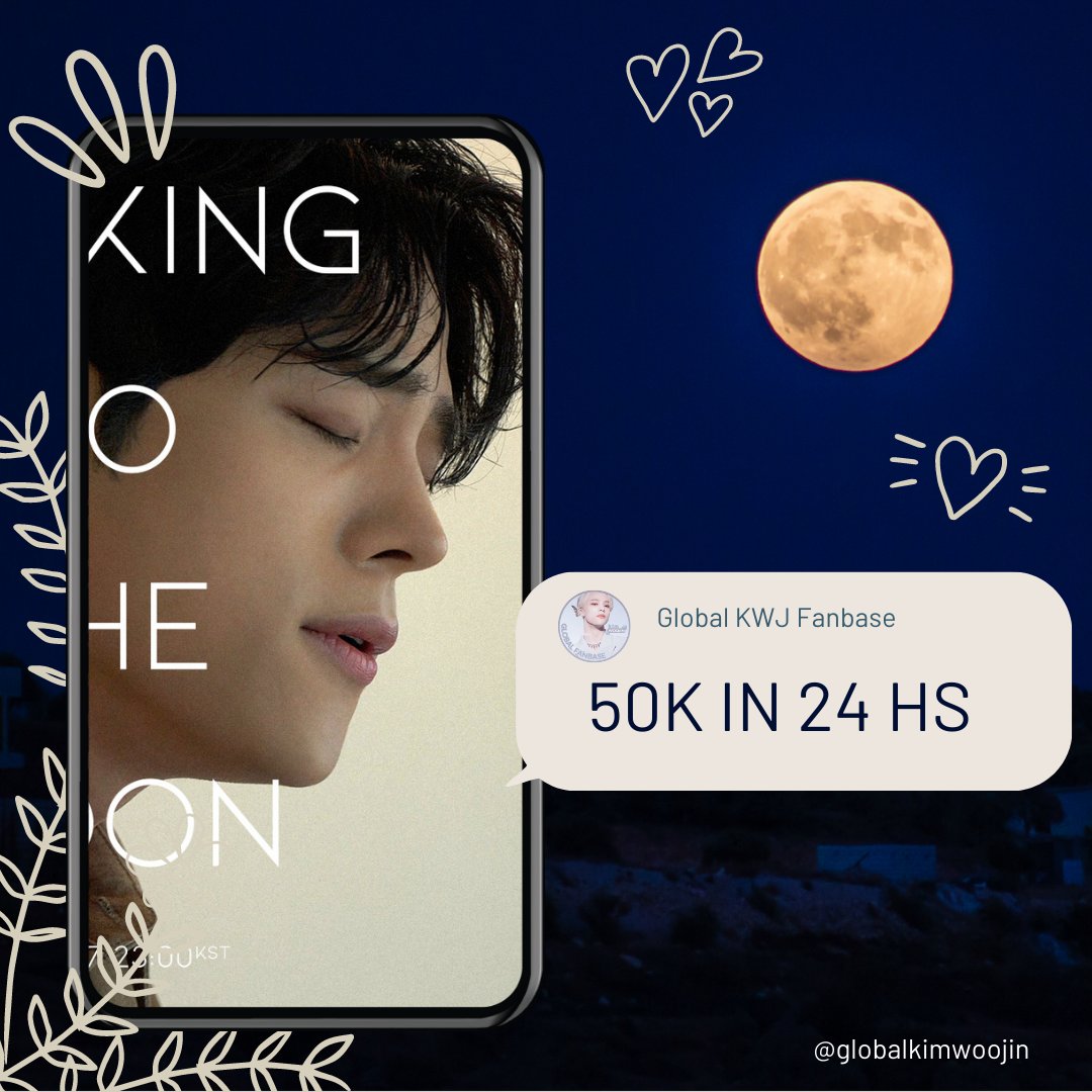 Globalkimwoojin's tweet photo. 22.04.26 
🇬🇧 This are the initial goals for the first 24HS! We say initial because we know it will go up more than that!
🇪🇸 Esta es nuestra meta inicial para las primeras 24hs! Decimos inicial, porque sabemos que sera mas!

#KIMWOOJIN #TalkingToTheMoon #BrunoMars #WOOJIN #김우진 https://t.co/wC7Z3xCyDK
