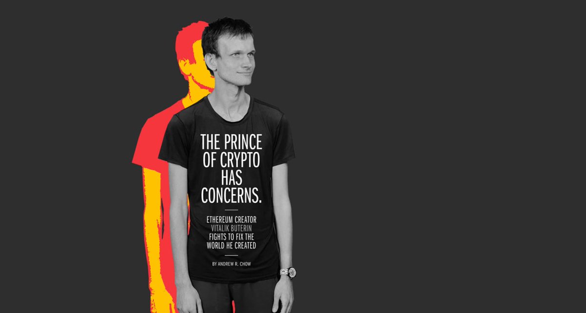 ChainDecimal's tweet photo. 👤 Виталий Бутерин — «альтруистичный, но самозабвенный гений», создатель блокчейн-платформы Ethereum.

Кстати, в 2017 году на встрече с президентом РФ Бутерин предложил варианты применения «Эфириума» в экономике России. https://t.co/JBGeebFzue